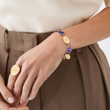 Marco Bicego Lunaria Halskette und Ring, AB564_TUM01_Y_02 u. CB2636_MIX2_Y_02